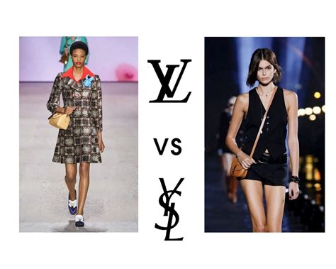 saint laurent or louis vuitton|Louis Vuitton vs YSL leather.